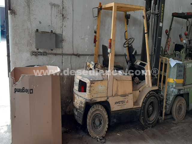 03/21010 - EMPILHADEIRA M/HYSTER MOD. H55XM, CAPAC. 2.300 KG