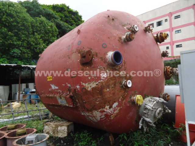 90/22027 - TANQUE CILINDRICO EM AÇO CARBONO, CAPAC. 35 M³, 