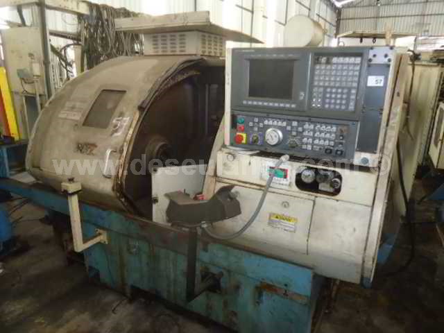 57/22186 - TORNO CNC M/OKUMA INDEX MOD. 752S-BB, C/TRANSPORTADOR 