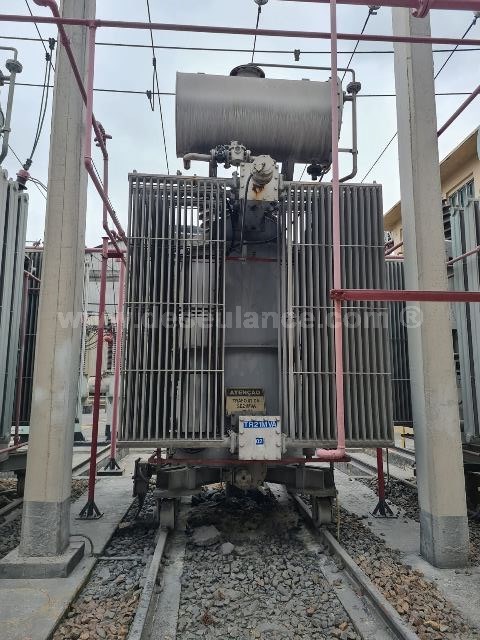 128/24077 - TRAFO REGULADOR M/BBC, CAPAC. 7.000 KVA. (RV 597)