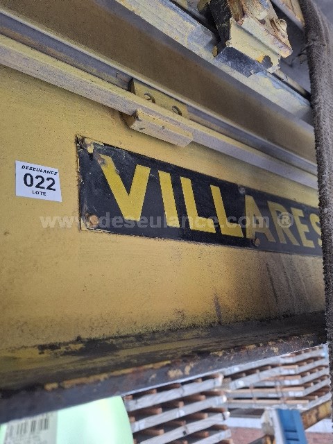 22/24108 - PONTE M/VILLARES MOD. M1058, C/TALHA 5.000 KG.