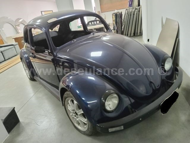 230/25009 - VW FUSCA 1300, ANO 82/82, ÁLCOOL, COR AZUL, PLACA FINAL 7. 