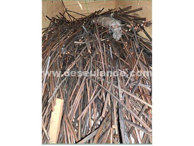 16/25086 - 1.425 KG (LANCE POR KG) FIO CONTATO RANHURADO P/FERROVIA,