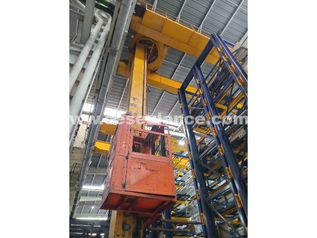 39/25116 - PONTE ROLANTE M/TRUCKFORT MOD. PREE 2V, CAPAC. 3 TONS.