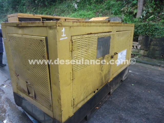 01/26035 - GRUPO GERADOR CABINADO C/ALTERNADOR M/NEGRINI, CAPAC. 80KV, 