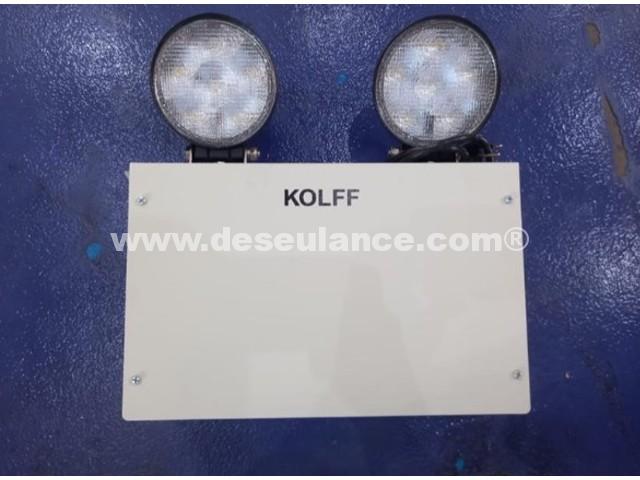 223/26053 - 48 LUMINÁRIAS EMG 2 REFLETORES LED 1W 1.5H (COD. 788052). 