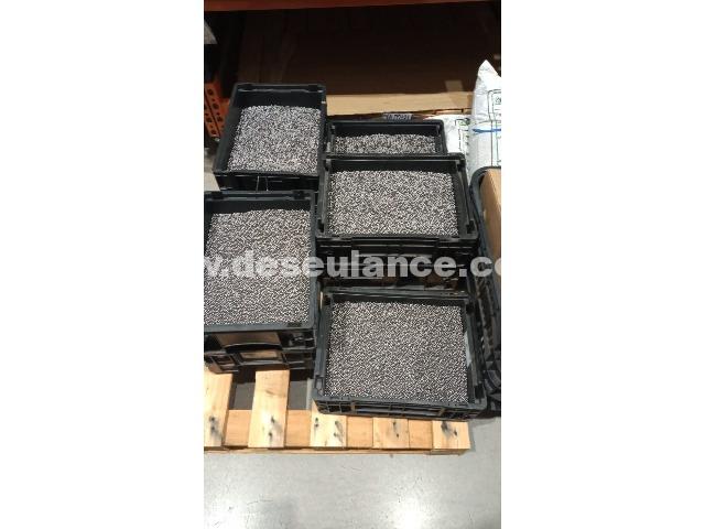 32/26114 - 200 KG (LANCE POR KG) ESFERAS DE INOX 4MM.