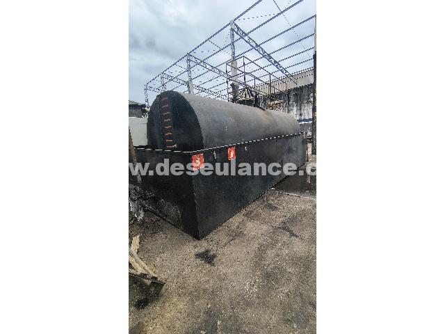 24/26120 - TANQUE CILINDRO HORIZONTAL EM AÇO CARBONO P/ÓLEO DIESEL,