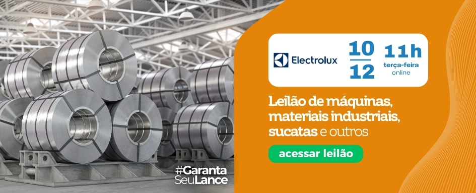 Leilão de máquinas,  materiais industriais, sucatas | DeSeuLance