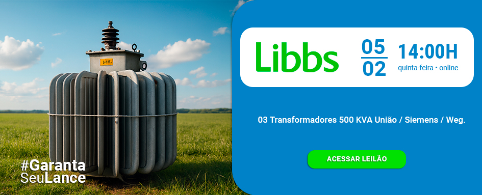Leilão de Transformadores 500KVA