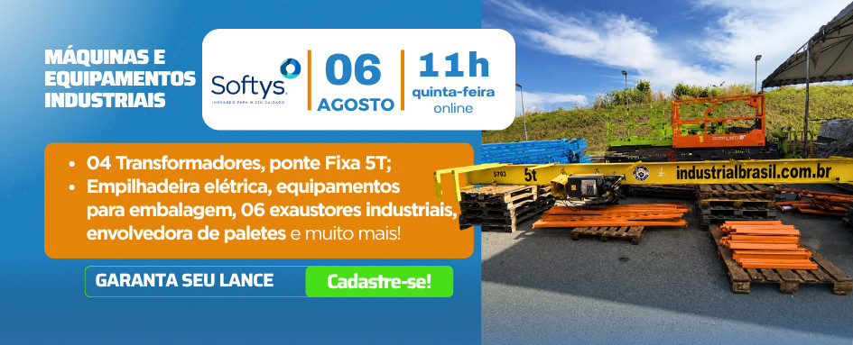 Leilão de máquinas e equipamentos industriais | DeSeuLance