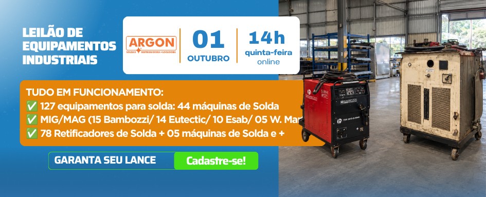 LEILÃO DE EQUIPAMENTOS INDUSTRIAIS | DESEULANCE