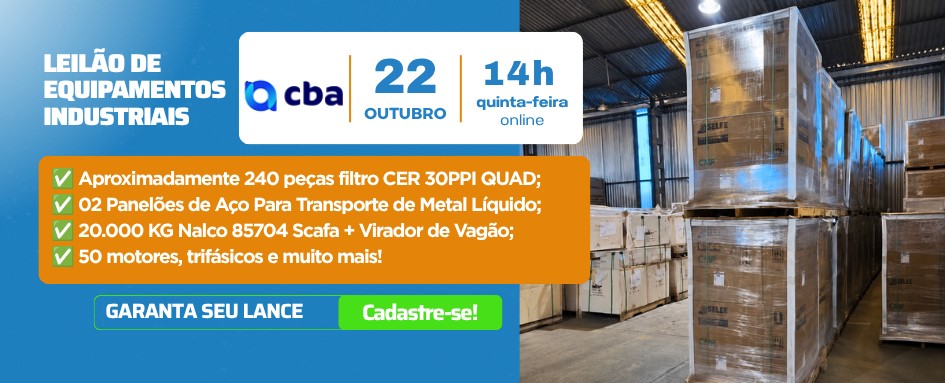 Leilão de equipamentos industriais e mais | DeSeuLance